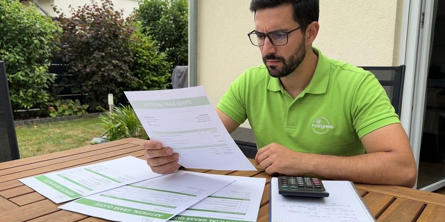 Comparación de múltiples presupuestos de césped artificial para conseguir el mejor precio