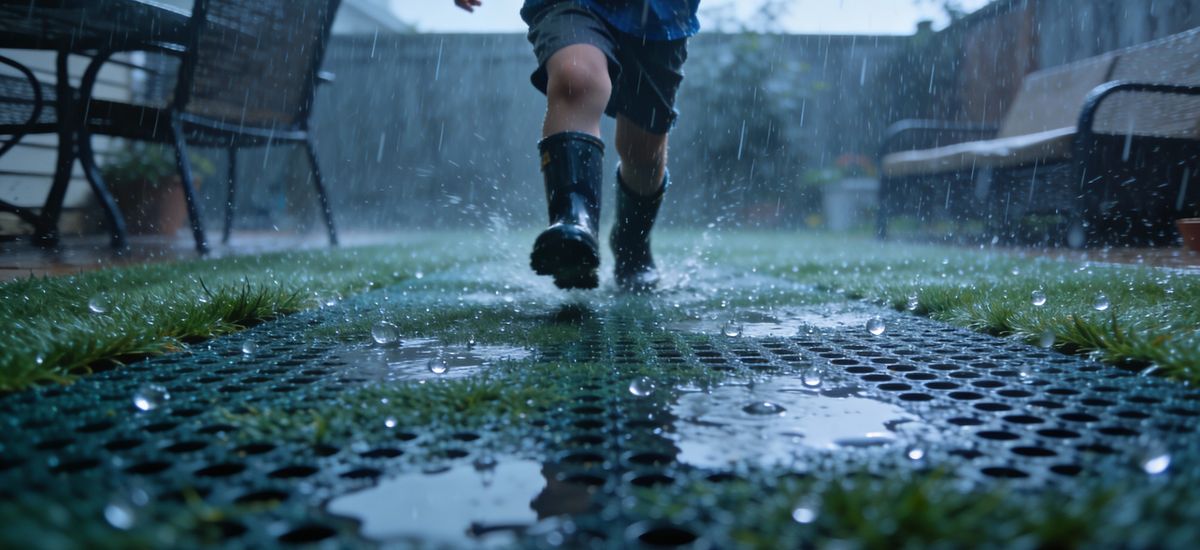 Drenaje en Césped Artificial: Cómo Funciona y Problemas