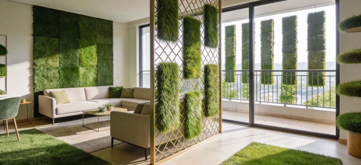 20 Ideas Creativas con Césped Artificial Vertical para Tu Hogar o Negocio